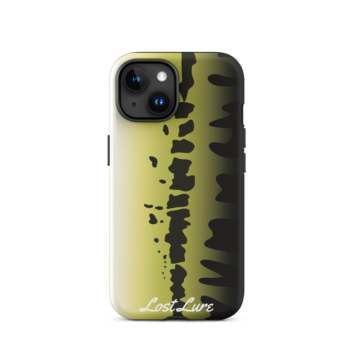 Largemouth Bass Pattern iPhone® Case