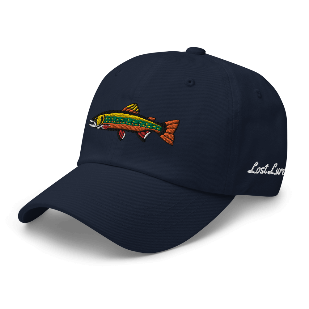 Brook Trout Fishing Hat – Lost Lure