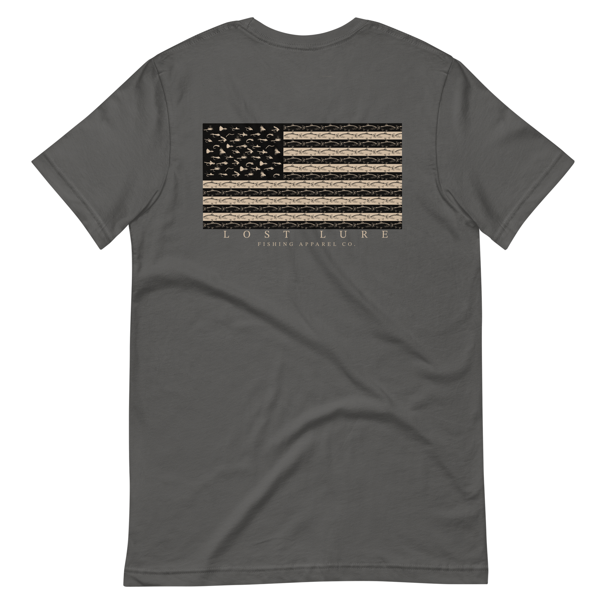 Fishing T-shirt with American Flag, Fly Fishing Shirt, Fishing Gear, Fishing  Gifts Idea for American Fishers - Print your thoughts. Tell your stories.